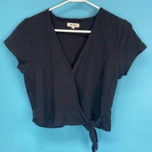 Madewell Cross Front Blouse